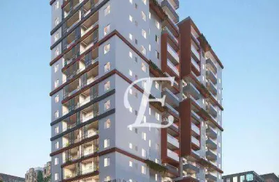 Apartamento com 2 dormitórios à venda, 67 m² por r$ 550.000,00 - vila guilhermina - praia grande/sp