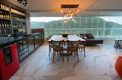 Apartamento com 3 dormitórios à venda, 163 m² por r$ 1.950.000,00 - canto do forte - praia grande/sp