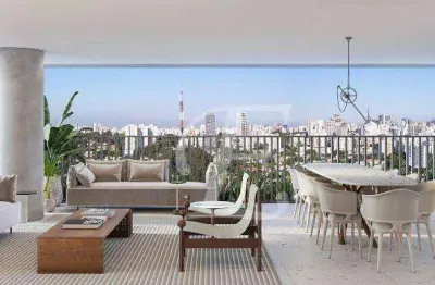 Apartamento com 3 dormitórios à venda, 167 m² por r$ 4.900.000,00 - vila madalena - são paulo/sp