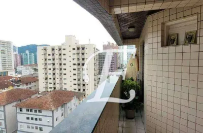 Apartamento com 2 quartos à venda, 72 m² por r$ 590.000 - canto do forte - praia grande/sp