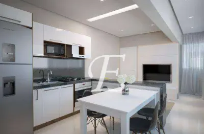 Apartamento com 2 dormitórios à venda, 93 m² por r$ 710.380,00 - vila guilhermina - praia grande/sp