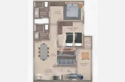 Apartamento com 2 dormitórios à venda, 81 m² por r$ 687.750,00 - vila guilhermina - praia grande/sp