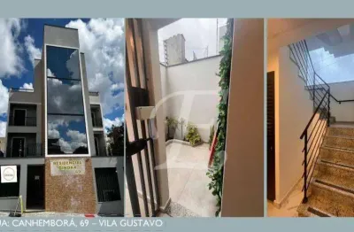Apartamento com 2 dormitórios à venda, 35 m² por r$ 285.236,29 - vila gustavo - são paulo/sp