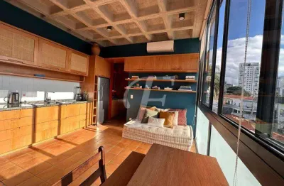 Apartamento com 1 dormitório para alugar, 35 m² por R$ 4.500,00/mês - Brooklin - São Paulo/SP