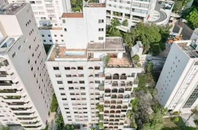 Cobertura duplex com 3 quartos sendo 3 suites, 5 banheiros, 4 vagas, dormitórios à venda, 620 m² por r$ 5.900.000 - santa cecília - são paulo/sp