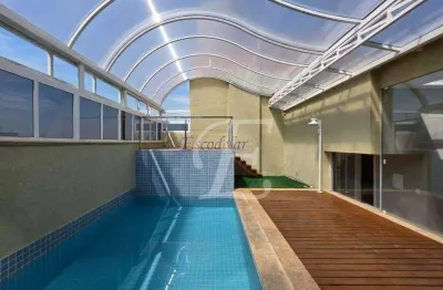 Cobertura para alugar, 387 m² por r$ 14.726,00/mês - água fria - são paulo/sp