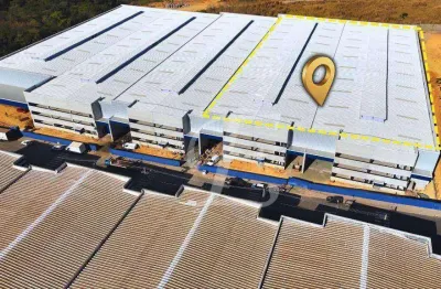 Galpão para alugar, 6955 m² por r$ 150.465,92/mês - loteamento industrial salto grande i - americana/sp