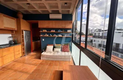 Apartamento com 1 dormitório à venda, 35 m² por r$ 650.000,00 - brooklin - são paulo/sp