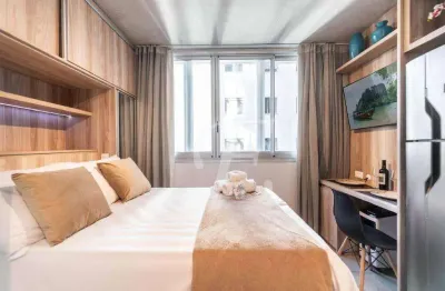 Apartamento com 1 dormitório para alugar, 17 m² por R$ 2.818,00/mês - Cerqueira César - São Paulo/SP