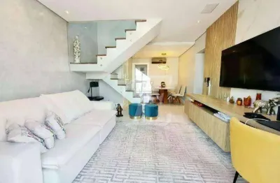 Cobertura com 3 dormitórios para alugar, 185 m² por r$ 20.640,00/mês - santana - são paulo/sp