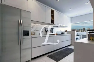 Apartamento com 3 dormitórios à venda, 137 m² por R$ 1.103.760,00 - Vila Guilhermina - Praia Grande/SP