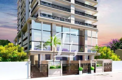 Apartamento com 3 dormitórios à venda, 123 m² por R$ 984.776,00 - Vila Guilhermina - Praia Grande/SP