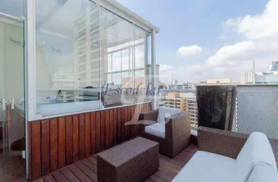 Cobertura com 2 quartos para alugar, 102 m² por R$ 23.754/mês - Vila Olímpia - São Paulo/SP