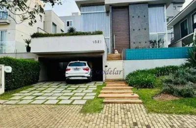 Casa com 4 dormitórios para alugar, 301 m² por r$ 35.000,00/mês - burle marx - santana de parnaíba/sp