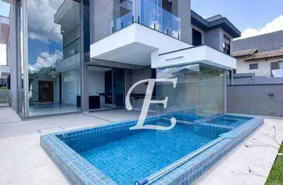 Casa com 3 dormitórios à venda, 265 m² por r$ 2.500.000,00 - new ville - santana de parnaíba/sp