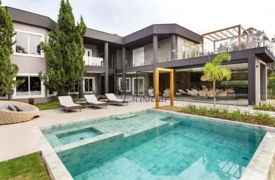 Casa com 5 dormitórios à venda, 780 m² por r$ 17.800.000,00 - alphaville - barueri/sp