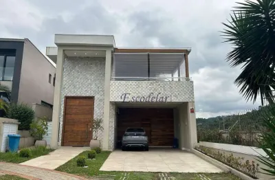 Casa de alto padrão à venda no condomínio ithayê - 5 suítes, espaço gourmet e piscina