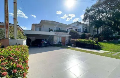 Casa com 4 dormitórios à venda, 405 m² por r$ 5.500.000,00 - residencial 18 do forte - santana de parnaíba/sp