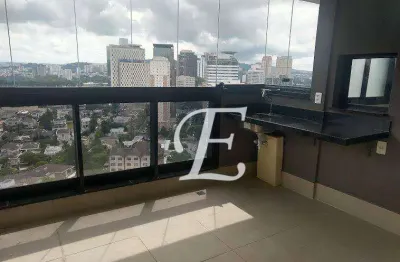 Apartamento com 3 dormitórios à venda, 112 m² por r$ 1.800.000,00 - edifício present - barueri/sp