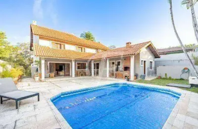 Casa com 4 dormitórios para alugar, 410 m² por r$ 22.670,00/mês - alphaville - santana de parnaíba/sp