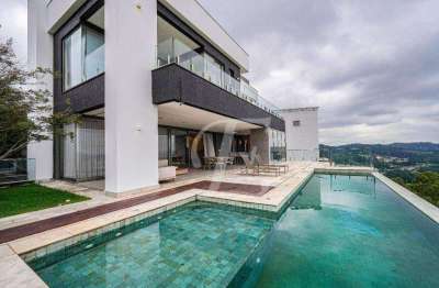 Casa com 4 suítes para alugar Mobiliada, por R$ 70.000/mês - Tamboré - Santana de Parnaíba/SP