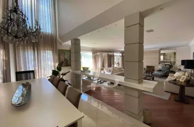 Casa com 4 dormitórios à venda, 586 m² por r$ 12.500.000,00 - tamboré - santana de parnaíba/sp