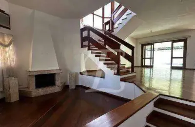 Casa com 4 dormitórios para alugar, 350 m² por r$ 20.000,00/mês - alphaville - santana de parnaíba/sp