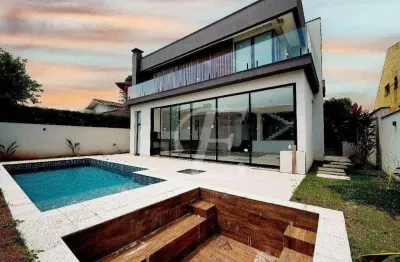 Casa com 4 dormitórios à venda, 460 m² por r$ 9.000.000,00 - alphaville - barueri/sp