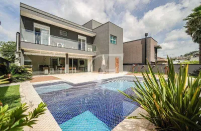 Casa com 5 dormitórios à venda, 400 m² por R$ 5.950.000,00 - Tamboré - Santana de Parnaíba/SP