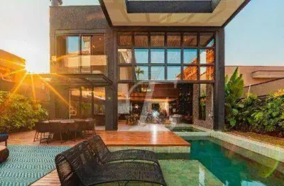 Casa com 4 dormitórios para alugar, 412 m² por R$ 52.627,18/mês -  Alphaville - Santana de Parnaíba/SP