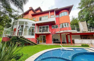Casa com 3 dormitórios à venda, 450 m² por r$ 3.150.000,00 - residencial reserva das hortensias - mairiporã/sp