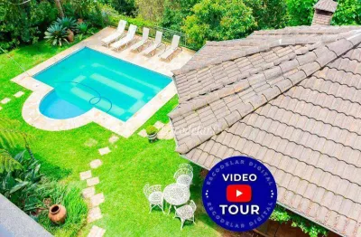 Casa com 4 dormitórios à venda, 620 m² por r$ 3.950.000,00 - suíça da cantareira - mairiporã/sp