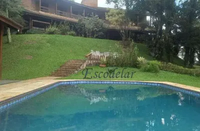 Casa com 4 dormitórios para alugar, 808 m² por r$ 16.610,00/mês - alpes da cantareira - mairiporã/sp