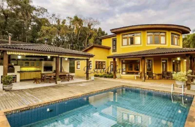 Casa com 4 dormitórios à venda, 850 m² por r$ 3.000.000,00 - serra da cantareira - mairiporã/sp