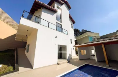 Casa com 4 dormitórios à venda, 350 m² por r$ 2.960.000,00 - alpes da cantareira - mairiporã/sp
