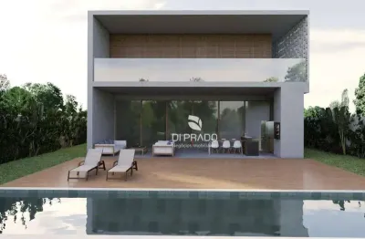 Casa em construção com 4 dormitórios à venda - condomínio fazenda serrazul santa maria - itupeva/sp