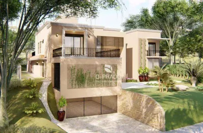 Casa com 4 dormitórios à venda, 650 m² por r$ 5.500.000,00 - serra azul - itupeva/sp