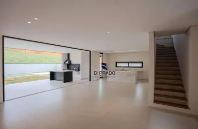 Belíssima casa com 4 suítes à venda, 348 m² área construída em um terreno de 506 m ² por 3.180.000,00 - condomínio alphaville - jundiaí/sp.