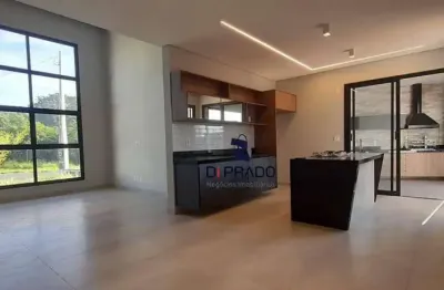Linda casa térrea com piscina à venda no condomínio gran reserve em indaiatuba!