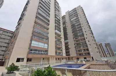 Apartamento à venda em praia grande, guilhermina, com 2 quartos, 60m²