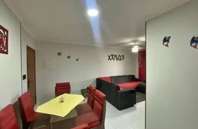 Apartamento à venda em praia grande, guilhermina, com 3 quartos, 100m²