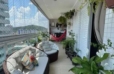 Cobertura à venda em praia grande, canto do forte, com 3 quartos, 119m²