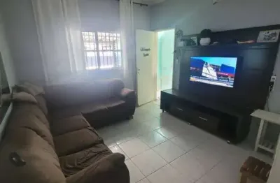 Casa à venda em praia grande, tude bastos, com 3 quartos, 130m²