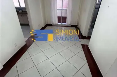 Apartamento à venda em praia grande, guilhermina, com 1 quarto, 46m²
