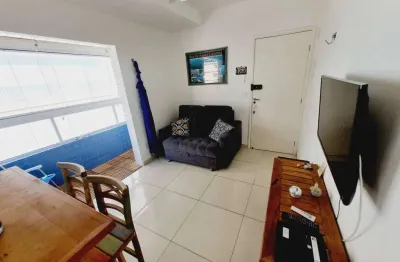 Apartamento à venda em praia grande, aviação, com 1 quarto, 45m²