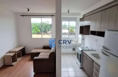Apartamento com 2 dormitórios à venda, 46 m² por r$ 220.000,00 - jardim jockey club - londrina/pr