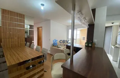 Apartamento mobiliado a venda no edifício evolution home ayrton senna , na gleba palhano