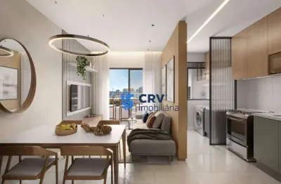 Apartamento com 2 dormitórios à venda, 56 m² por r$ 498.000,00 - aurora - londrina/pr