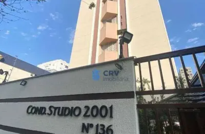 Apartamento com 1 dormitório, 30 m² - venda por r$ 130.000,00 ou aluguel por r$ 1.550,00/mês - vila ipiranga - londrina/pr