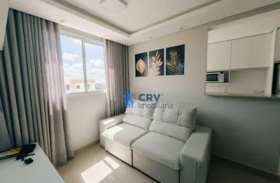 Apartamento para alugar, 45 m² por r$ 2.150,00/mês - cidade industrial ii - londrina/pr